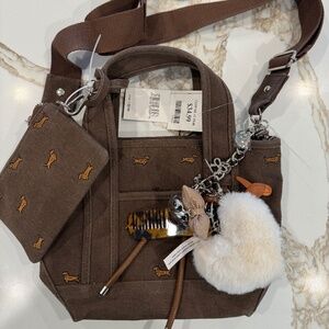 Madden Girl Dachshund Tote